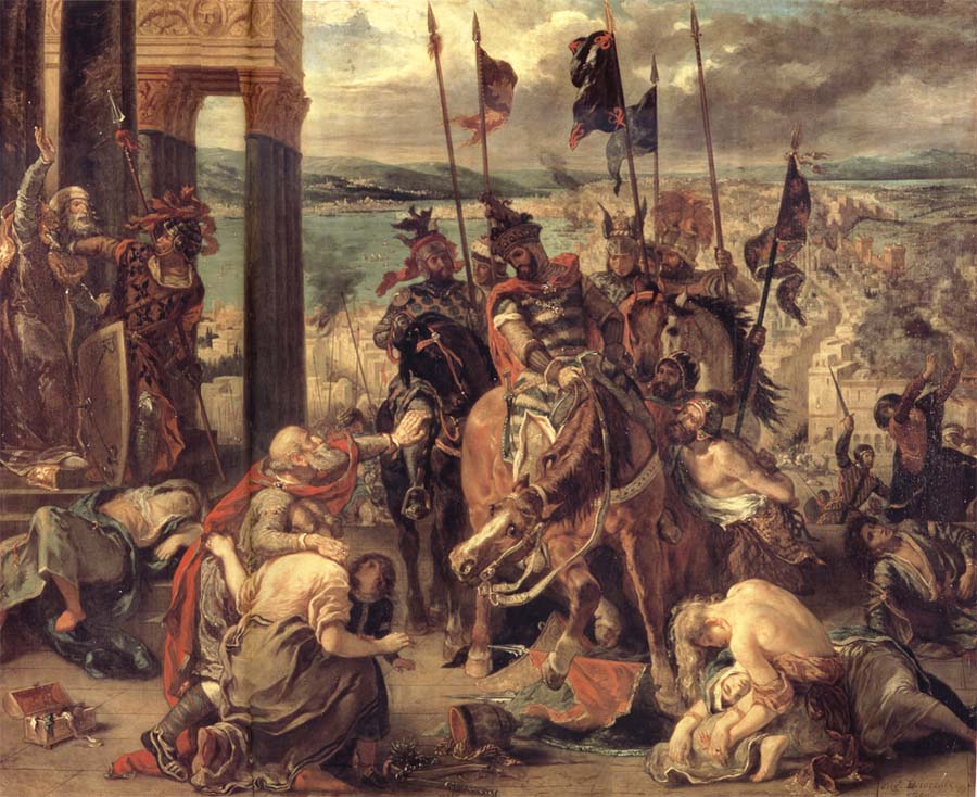 The Capture of Constantinople by the Crusaders,12 April 1204